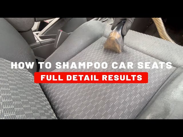 How to Clean Car Seats At Home: Super Easy Steps And Video - Abbotts At Home