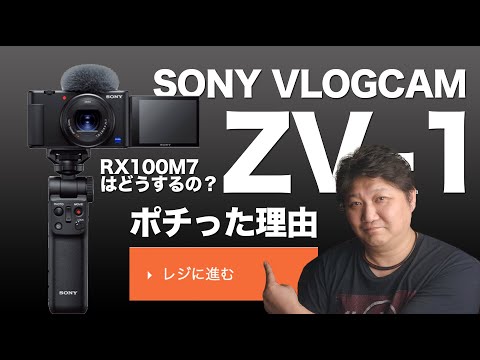 【SONY ZV-1】僕がポチった理由。RX100M7はどうするか・・・