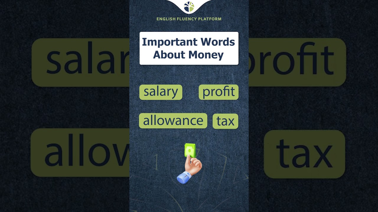 Money Words in English 💵💳 – Learn the Basics