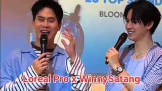 Eng Sub Winnysatang After De Breakup Last Event Together At Loreal Pro