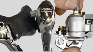Shimano Ultegra 6510 Shifter repair restore service clean disassembled 6500 how to
