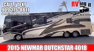 2015 Newmar Dutchstar 4018