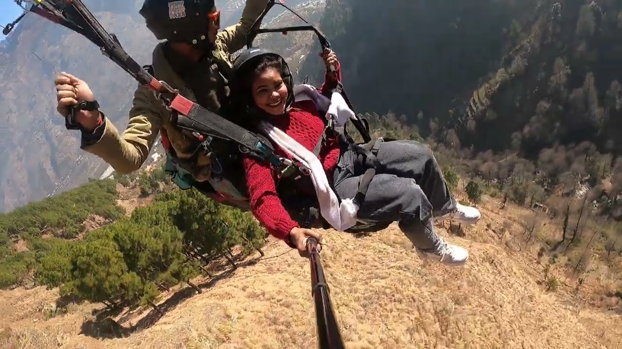 Manali || trip paragliding enjoy 