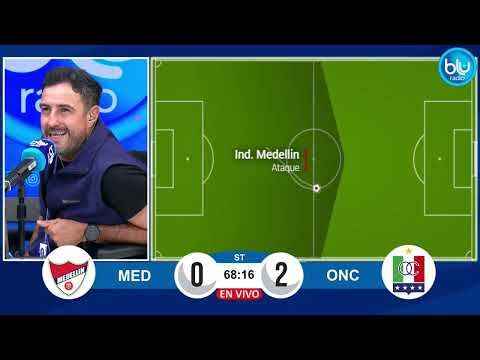 ONCE CALDAS DOMINATES AT THE ATANASIO! Barrios scores from outside the box for a 2-0 lead against...