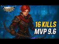 Julian pro gameplay with 16 kill and MVP:9.8🔥🔥💀💀💯