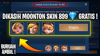 DIKASIH MOONTON SKIN 899 DIAMOND GRATIS DI EVENT WEBSITE INI !