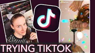 I Tried Recreating Slow-mo Glitter TikToks