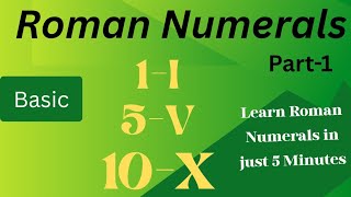 Roman Numerals Explained for Beginners | रोमन अंक आसान तरीके से सीखें