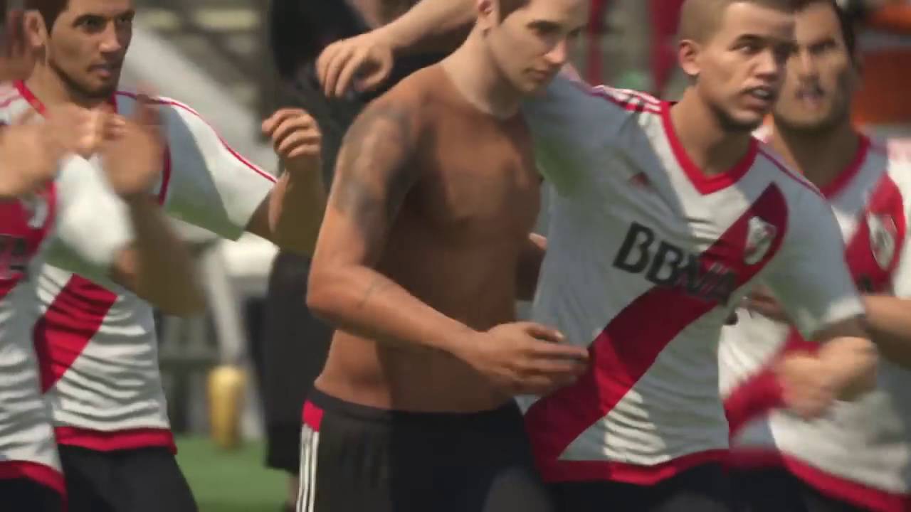 PES Strip Off Shirtless Celebration bug