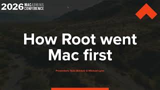 How Root went Mac First – Michael Lynn; Ilyas Bekkair