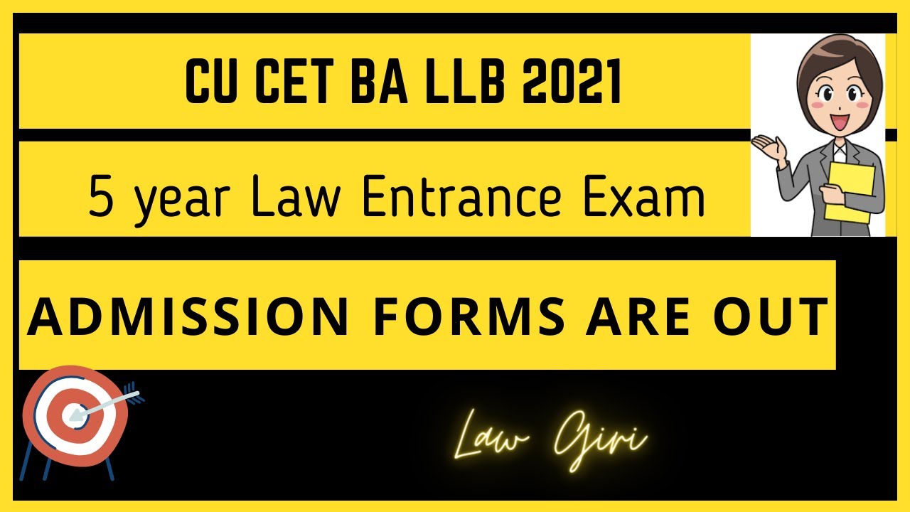 CU CET BA LLB 2021 Application Form| CU CET BA LLB Admission Form 2021| CU CET Law 2021