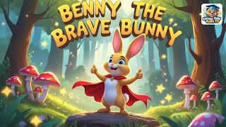 Benny the Brave Bunny | Fun Rhyme for Kids About Courage