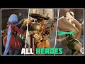 Valve deadlock  all heroes and abilities showcase