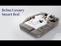 Belna Luxury Smart Bed With Chaise Lounger Chair and Bluetooth Speakers