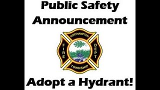 Adopt a Hydrant