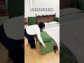 Easy Guest Bed Solution: Folding Sofa Bed Setup#shortvideo
