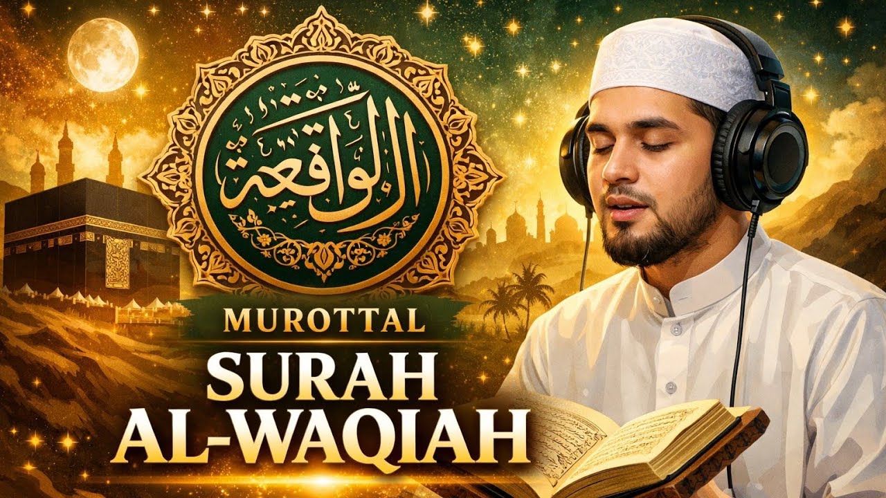 BACAAN MERDU SURAH AL-WAQIAH | DENGAR SURAH INI JIKA KAMU INGIN KAYA 