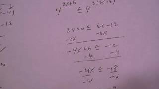SOLVING EXPONENTIAL EQUATIONS P464 #7