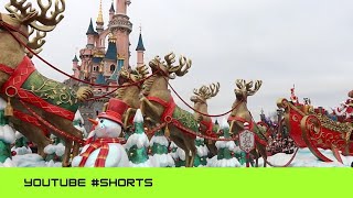 Disneyland Paris Holiday Parade #shorts