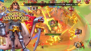 F2P Getting swarmed   Rallied 🔥 Rise Of Kingdoms