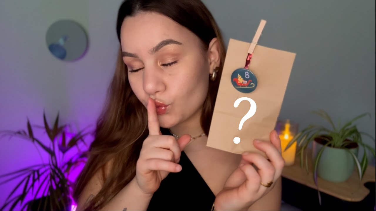 [ASMR] entspanntes Adventskalender Unboxing + real Talk 🤍