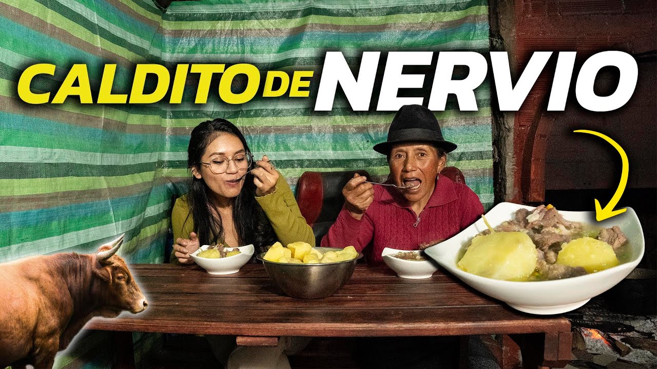 CALDO DE NERVIO DE TORO A LEÑA | Doña Empera