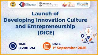 Launch of DICE Developing Innovation Culture and Entrepreneurship