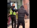 Drug addict attempts to stab a teenager in the notorious Dale End area of the city Centre outside Mc