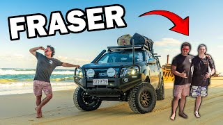 Thumbnail for Bogged 3 TIMES on Fraser - NP300 First Trip