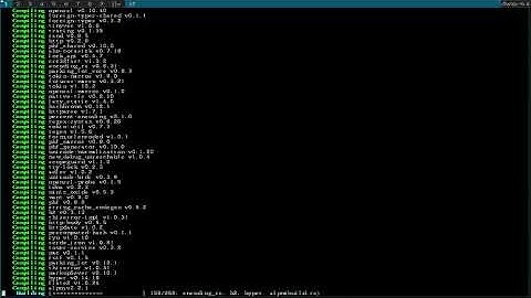 Lets Change the font in dwm and install paru and neofetch.