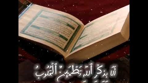 Surah Ar Ra'd Ayat 28 | سورة الرعد 28