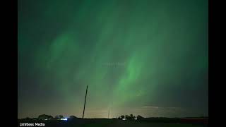 Three Northern Lights Time-Lapses from Norwood Young America, Minnesota