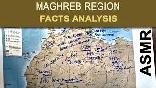 The MAGHREB region Facts and Unknown Facts | Map analysis (ASMR soft spoken) screenshot 1