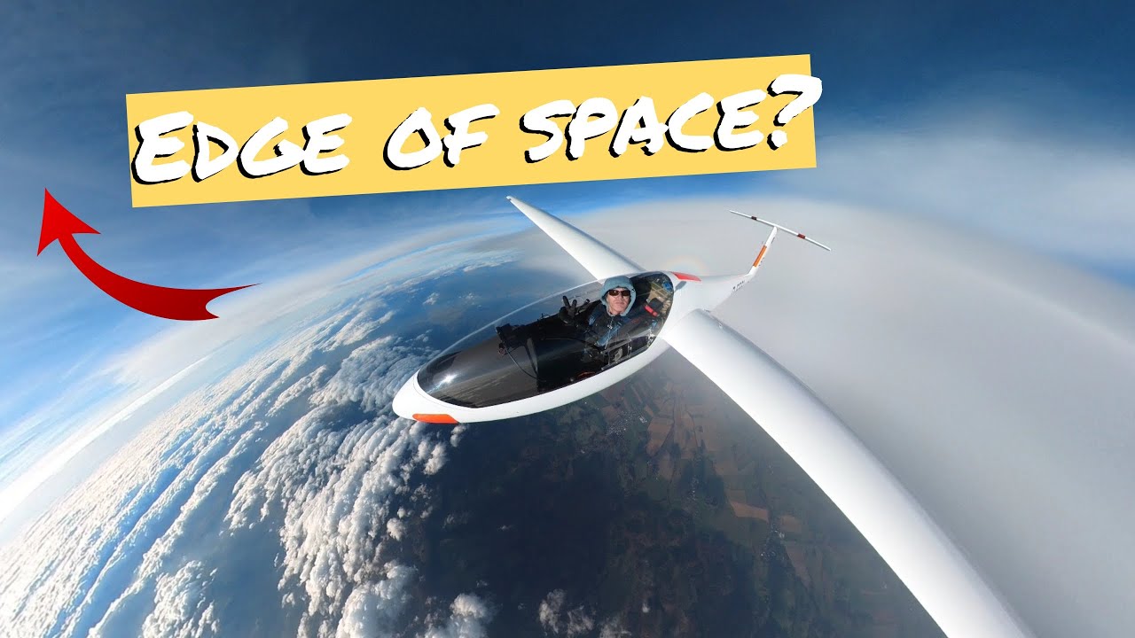 Glider pilot at the edge of SPACE? YouTube