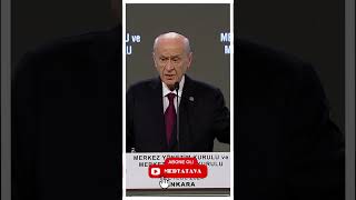 Devlet Bahçeli'den gazetecinin sorusuna sert tepki!