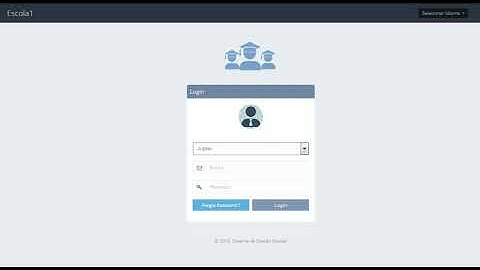 Sistema para Escola - Script PHP
