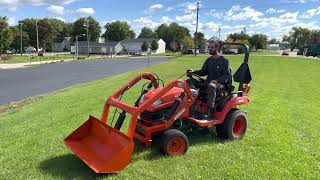 Little Bull Loader on Kubota BX2660 Tractor | See it in action