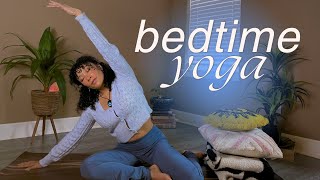 gentle bedtime yoga ☕︎ 25 min chamomile flow for deep rest & better sleep