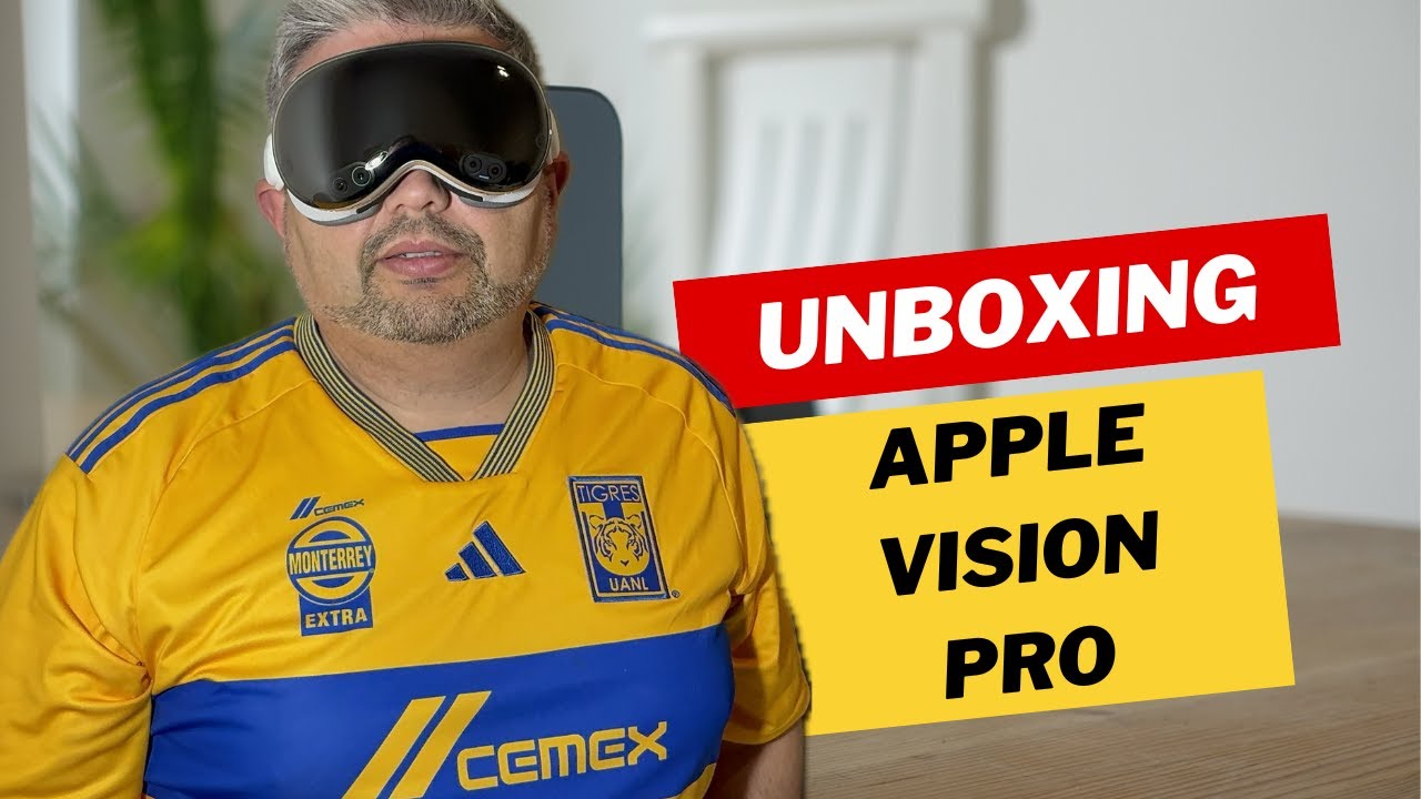 Unboxing del Apple VISION PRO!! - YouTube