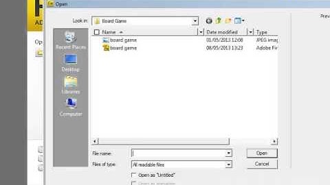 How to open Fireworks tutorial