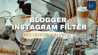 Edit Your Instagram Photos Like a Blogger/Influencer (FREE Lightroom Preset)  2021 | ALI AND NEL