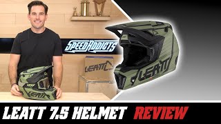 Leatt 7.5 Moto Helmet Review at SpeedAddicts.com