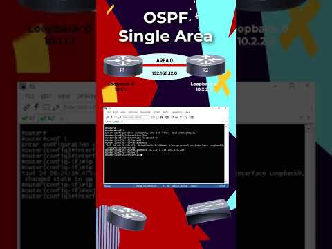 Configure OSPF Single Area