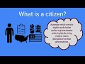 Citizenship Rights and Responsibilities in a Democratic Society