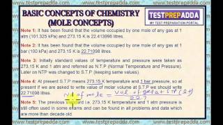 Basic Concepts Of Chemistry (Mole Concepts) - Lesson 3 screenshot 4