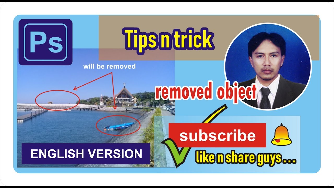 Object Modified Tips - Trick : Removed Object #photoshop #modified #image - YouTube