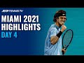 Tsitsipas, Shapovalov and Rublev all in Action | Miami 2021 Highlights Day 4