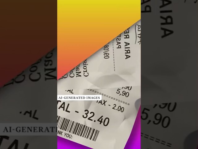 AI generates a surge in expense fraud | FT #shorts