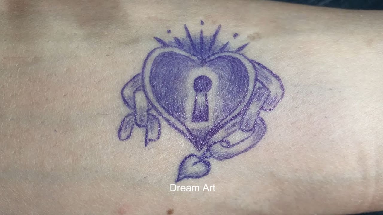 Keyhole tattoo by Oscar Jesus - Tattoogrid.net