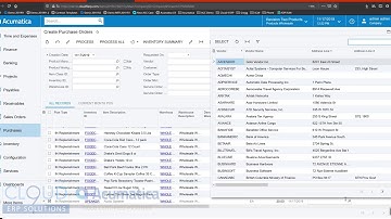 Inventory Replenishment with Acumatica
